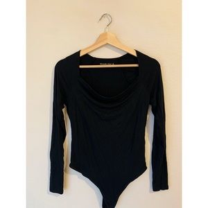 Abercrombie & Fitch cowl neck bodysuit size Small